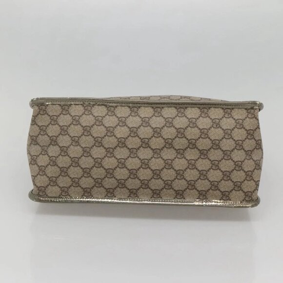 GUCCI GG Supreme Hand Bag PVC Beige Gold 190259 Auth ep10602 - Picture 7 of 16